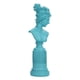 thumbnail image 4 of Estatuilla de personaje, adorno de escritorio, estatua de resina para sala de estar, oficina, cafetería, azul, 4 of 10