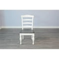 thumbnail image 5 of Pemberley Row Mahogany White/Dark Brown Chair Ladderback 41"H Unassembled, 5 of 9