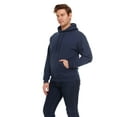 thumbnail image 3 of SOCKS'NBULK Wholesale Hoodie Sweatshirts, Men Womens Unisex Hoodies Cotton Blend, Bulk Adults Sweatshirt, Homeless Donation 24 PACK NAVY SIZE XL, 3 of 7