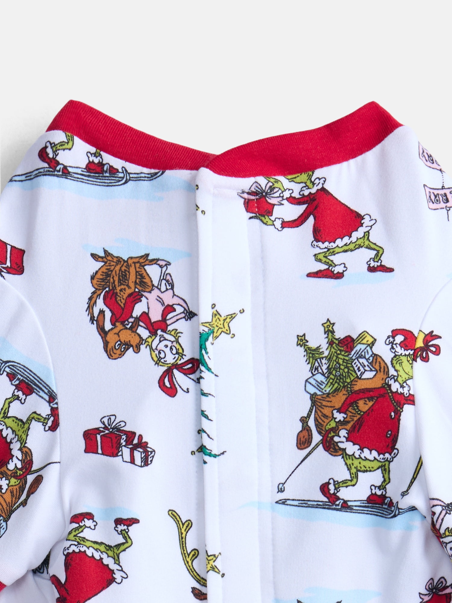 Dr. Seuss Grinch Pets Matching Family Pajamas, 1-Piece, Sizes XS-2XL
