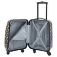 thumbnail image 3 of Travelers Club 5-Pc Kids Luggage Set With 360° 4-Wheel Spinner System, Polka Dot, 3 of 9