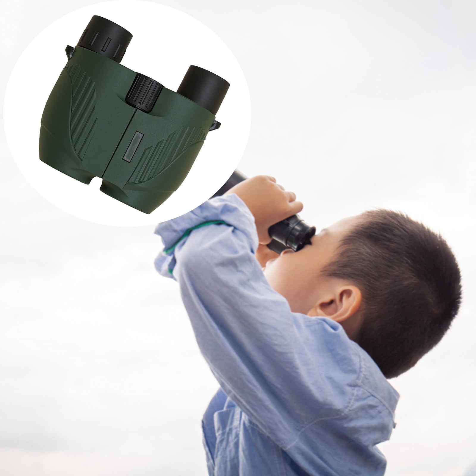 Compact Binoculars for Bird Watching Hiking and Outdoor Adventures - 20X25 Easy Focus Binoculars for Adults and Kids