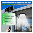 thumbnail image 2 of Lámpara Solar Para Cobertizo Para Exterior e Interior, Con Sensor De Movimiento, Eo Safe Imports Negro, 2 of 5