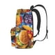 thumbnail image 3 of Disketp Vibrant Picnic Food Spread Mochila Escolar de Gran Capacidad y Peso Ligero, Mochila de Viaje Ideal para Escuela, Trabajo y Uso Diario, Cómoda y con Estilo, 3 of 8