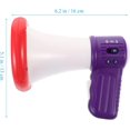 thumbnail image 4 of Funny Musical Handheld Voice Changer Megaphone, White Portable Sound Amplifier Toy, Interactive Party and Play Toy for Kids, Creative Vocal Fun and Entertainment Gadget, 4 of 4