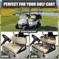 thumbnail image 4 of Yuyamidu Coconut Tree Golf Cart Seat Covers for Club Car Sunset Golf Cart Seat Covers Back Rest Seat Cushion Fit for Most 2 Seat Golf Carts Easy to Install and Clean, 4 of 7
