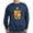 Navy, variant on CafePress - Delta Chi Coat Of Arms Sweatshirt - Classic Crew Neck Sweatshirt