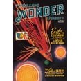 thumbnail image 2 of Retrosci-fi 13x18 White Modern Wood Framed Museum Art Print Titled - Thrilling Wonder Stories: Rocket Ship Troubles, 2 of 4