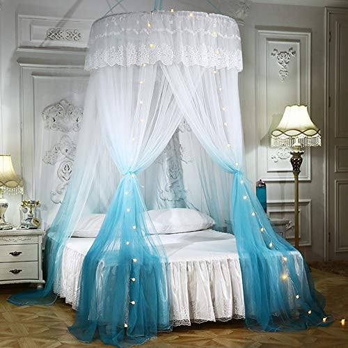 Mengersi Princess Bed Canopy Romantic, Princess Canopy Bed Queen
