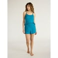 thumbnail image 3 of Joyspun Women's Ribbed Knit Pull On Sleep Shorts, Sizes S to 3X, 3 of 6