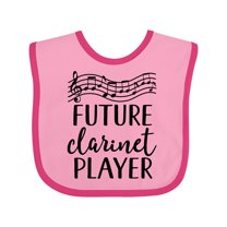 Inktastic Future Clarinet Player Music Boys or Girls Baby Bib