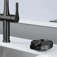 thumbnail image 4 of Aquatiq Stainless Steel Glass Rinser for Kitchen Sink, Cup Cleaner, Cup Washer for sink, Counter Top Bottle Washer - Black, 4 of 8