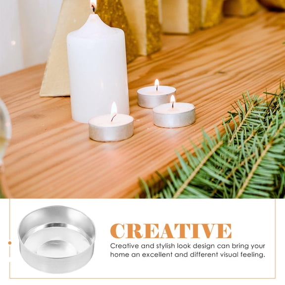 Uonlytech Set of 30 Aluminum Tea Light Candle Holders for Wedding, Party, Home Decor and Event Decorations