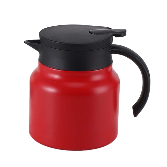 Jarra Térmica de acero inoxidable Macarena dispensador de Café y bebidas 1000ml Rojo Tarro de bebidas