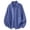Blue-A, variant on Mens Casual Elastic Plaid Button Down Overshirt Lapel Oversized Long Sleeve Breathable Woven Shirts with Chest Pocket