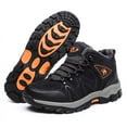 thumbnail image 5 of Mens Winter Hiking Shoes Breathable Non-Slip Sneakers Outdoor Warm Fur Lining Walking Shoes, 5 of 6