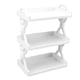thumbnail image 1 of Estante de almacenamiento montado en la pared multiusos innovador estilo simple estante de almacenamiento de pared multicapa para baño cocina blanco 3 capas, 1 of 10