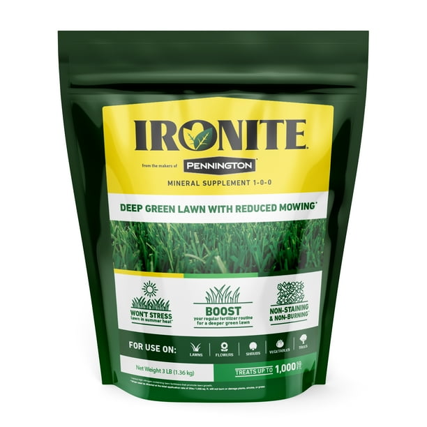 Ironite Mineral Supplement by Pennington, 100 Fertilizer, 3 lb