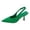 Green, variant on Ladies Stiletto Kitten Heels Dress Sandals for Women 2026 Spring Summer Fashion Sexy Suede Pointed Toe High Heeled Slingback Dressy Pumps Shoes Black Size 6