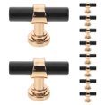 thumbnail image 1 of HEALEEP 10Pcs Solid Alloy Golden Cabinet Pulls with Single Hole for Kitchen Dresser Hardware, 1 of 8