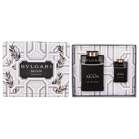 Perfume BVLGARI Man in Black Gift Set 100mL and 15mL for Men