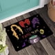 thumbnail image 3 of BRI Felpudo de bienvenida de Halloween antideslizante lavable alfombra de entrada de Halloween alfombra de piso al aire libre para decoración de cocina de baño interior E, 3 of 7