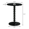thumbnail image 5 of Classic Accents Venetian Islands Spindle Table in Blue Wood Finish, 5 of 6