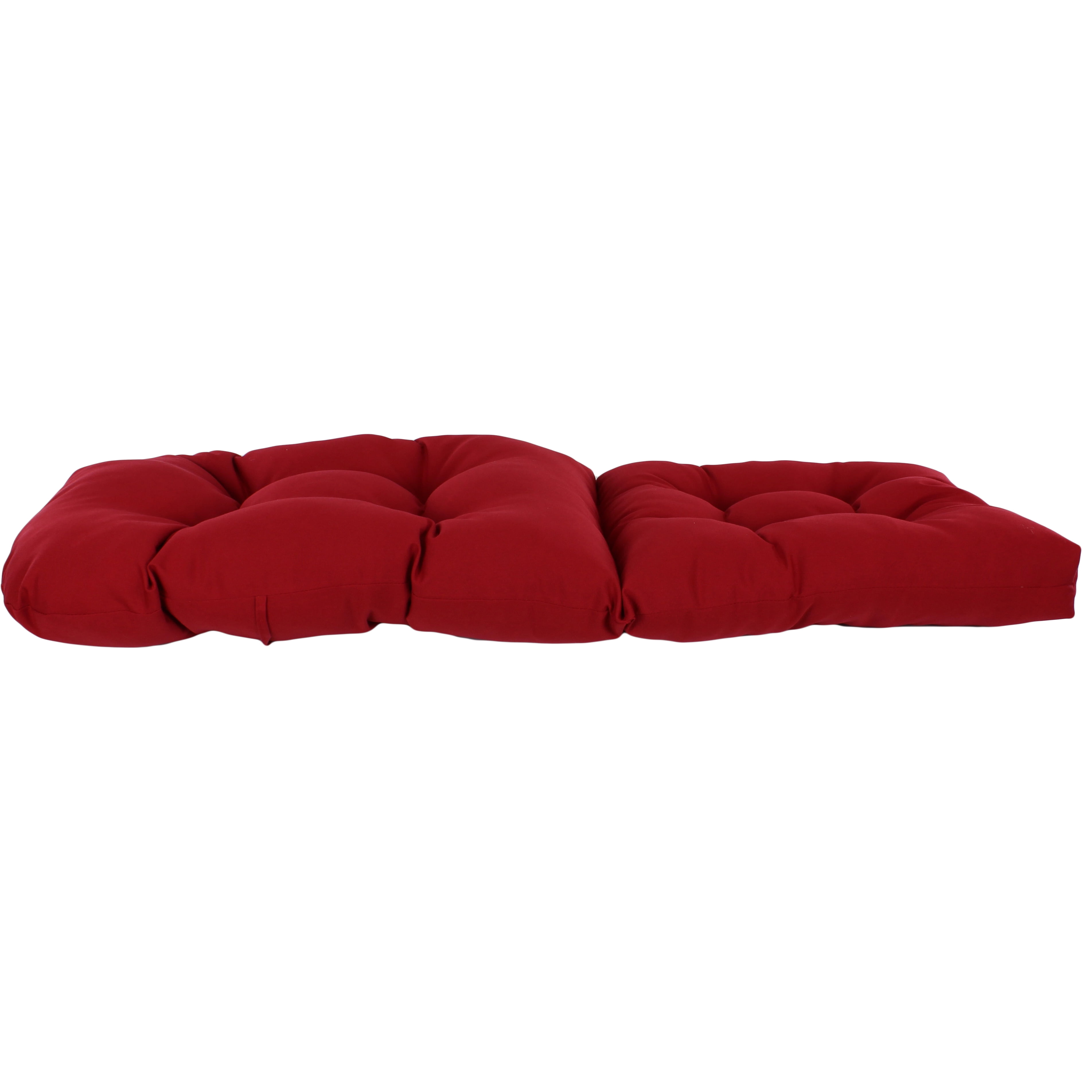 Red Indoor / Outdoor Adirondack Cushion Patio Chair Cushion