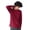 Cranberry, variant on Unisex Fine Jersey Long Sleeve T-Shirts, Crewneck Tee Shirt 100% Ring-spun Cotton Tee (Cranberry , XL)
