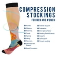 thumbnail image 2 of FORMRS Womens Knee High Socks Casual Long Thick Travel Daily Wear, 1 Pair, Goldfish, 2 of 6