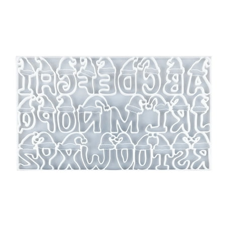 Angwang Glasses Shape Silicone Mold - Keychain Epoxy Resin Mold For DIY Crafts