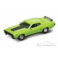 thumbnail image 3 of 1971 Plymouth GTX, Green - Yatming 94218 - 1/43 Scale Diecast Model Toy Car, 3 of 4