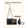 thumbnail image 2 of Hobo Bags for Women Leather Purses Crossbody Bag Multi Pockets Large Shoulder Bags with Adjustable Strap, 2 of 6