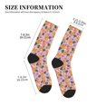 thumbnail image 3 of KLL Fruit Print Cool Socks Men's Women's Crew Socks Funny Crazy Novelty Stockings, 3 of 7