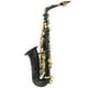 thumbnail image 5 of Saxofón Latón grabado Eb E-Flat Saxofón alto Sax Botones de concha de abulón Instrumento de viento con estuche Guantes Paño de limpieza Cepillo de cinturón TOMSHOO Saxofón, 5 of 6