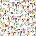 thumbnail image 3 of Boston International C036600 Serviette en Papier pour Cocktail Fiesta Pom Poms - Lot de 3, 3 of 3