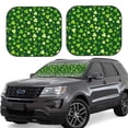 thumbnail image 1 of Vsdgher Happy St. Patrick's day Print Car Windshield Sun Shade, Reflective Sunshade Window Sunshade Sun Visor Protector Fit for Cars,Trucks,SUVs-Small, 1 of 6