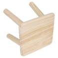 thumbnail image 2 of Taburete de Madera ANGGREK Asiento de Niño Duradero Fijo Con Tornillo Multifunción Fuerte 23x23x22cm, 2 of 8