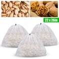 thumbnail image 1 of HLONK 3pcs Reusable Brew Bags   Extra Large Fine Mesh Strainer Bag for Grain Brewing, 1 of 6