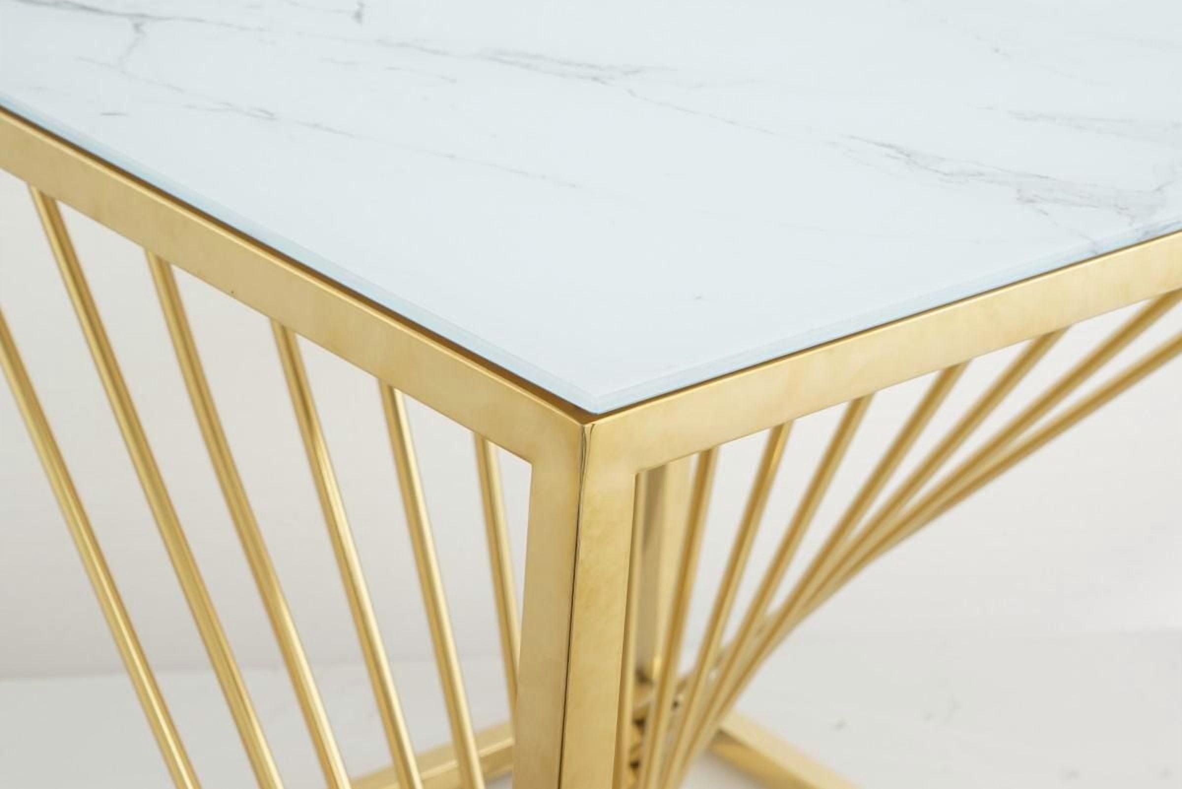 Kingston Side Table, Gold