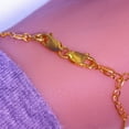 thumbnail image 5 of 22mm Double Lobster Clasp Connector,14K Gold Plated 925 Sterling Silver for DIY Jewelry Making Bracelet Necklace Extension Chain, 5 of 10