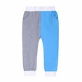 thumbnail image 4 of Annhoo Kids Boys Girls Outfits Trendy Color Block Sets Long Sleeve Crewneck Tops with Pants Toddler Loungewear, 4 of 9