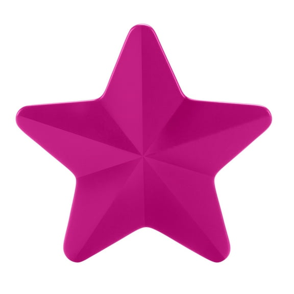 Replacement Part for Fisher-Price Little People Playset - HMK85 ~ Pink Star Christmas Tree Ornament ~ Inspired by Barbie Doll Little-People Dollhouse ~ Works great with any Little-People Playset