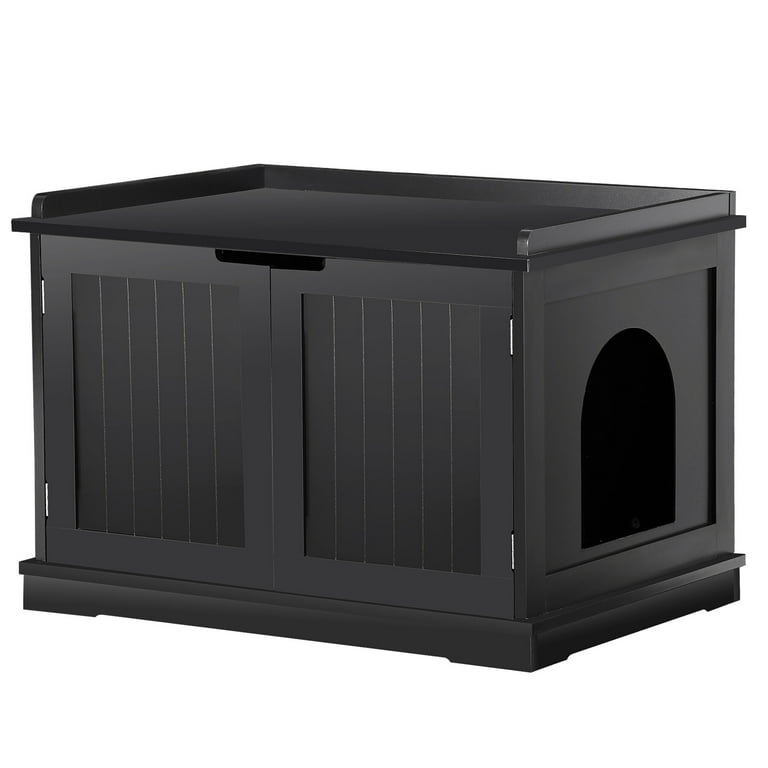 nekochan 静床12SW ZENY Double Door Hidden Cat Litter Box Enclosure Storage Cabinet