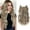 Chestnun Brown Mix Bleached, variant on Aorsher 20 Inch Halo Hair Extensions, Invisible Wire Hair Extensions with 4 Secure Clips, Adjustable Size Transparent Headband Long Wavy Secret Black Hairpiece for Women