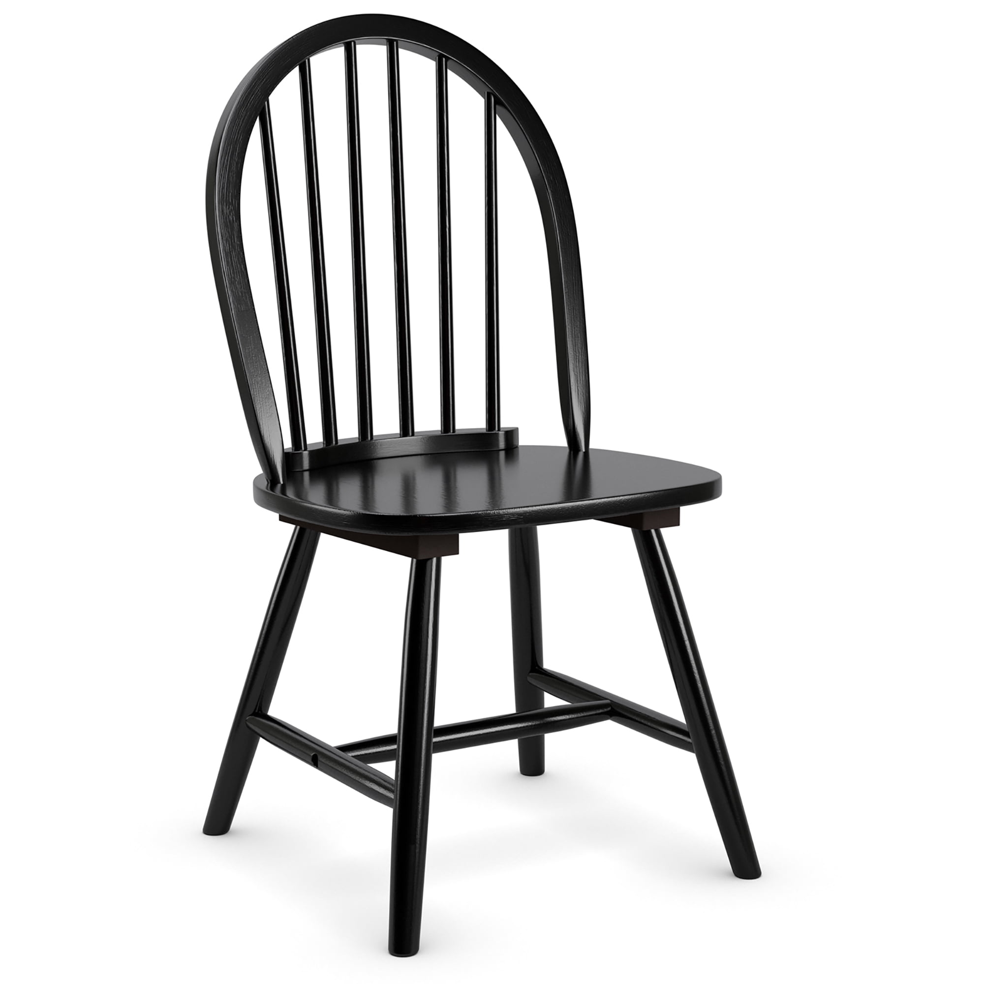TON Windsor chair ④ Costway Set of 4 Indoor Dining Windsor Chairs, Vintage Wood