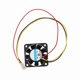 thumbnail image 3 of 8 Pcs 3 Pin 40mm Cuadrado PC Ordenador Ventilador DC 12V Negro, 3 of 4