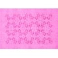 thumbnail image 1 of Ahgly Company Indoor Rectangle Abstract Pink Modern Area Rugs, 2' x 5', 1 of 4