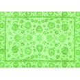 thumbnail image 1 of Ahgly Company Indoor Rectangle Oriental Green Traditional Area Rugs, 2' x 4', 1 of 4