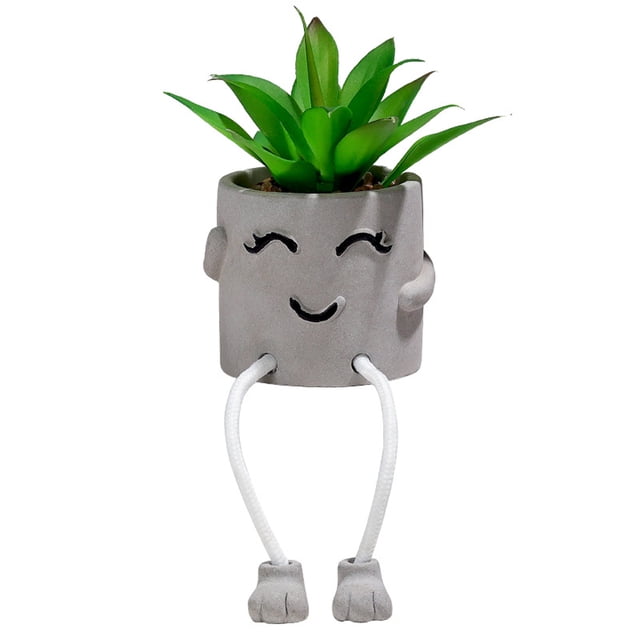 Plantas artificiales NikouMX Decoraciones en macetas Plantas suculentas